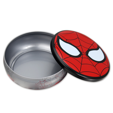 delicate metal cake tin box